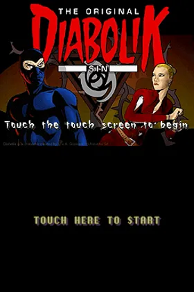 Diabolik - The Original Sin (Europe) (En,Fr,De,Es,It,Nl) screen shot title